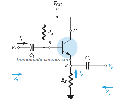 O que é um transistor seguidor de emissor