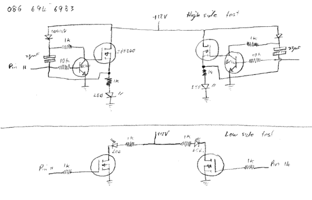 Circuito Inversor de Ponte Completa SG3525 5 Circuito Inversor SG3525 que pode ser configurado com a rede Full Bridge discutida acima
