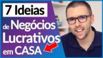 7 Ideias de Negócios Lucrativos para Começar em Casa com Pouco Investimento | Alex Vargas