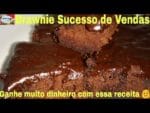 Brawnie delicioso, Muito vendido não deixe de fazer.