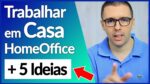 Como Trabalhar Em Casa Com HomeOffice + 5 Ideias Para Começar | Alex Vargas
