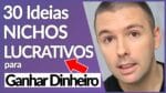 NICHOS Lucrativos Inexplorados Para AFILIADOS e PRODUTORES