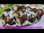 OVO DE PÁSCOA PRESTÍGIO COM CREME DE NUTELLA. #receitasnicia #pascoanicia