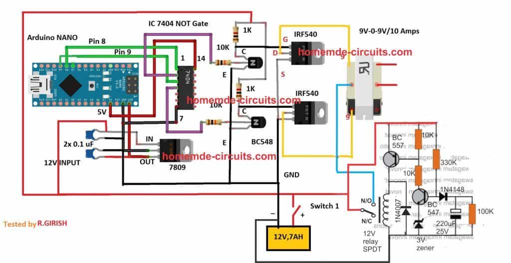 Usando buffer CMOS
