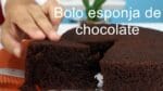 Bolo Esponja de Chocolate   Massa super especial