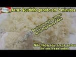 Como fazer Arroz soltinho pronto em 2 minutos? Chega de Arroz papa economize seu Gás.