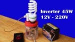 Como fazer fácil Mini inversor 12 V a 220 V Circuito 45 W