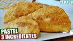 MASSA PASTEL CASEIRA COM APENAS 3 INGREDIENTES | FÁCIL E RÁPIDA #VEDA30 | Menino Prendado