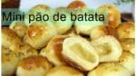 MINI PÃO DE BATATA  RECHEADO   Massa Super especial