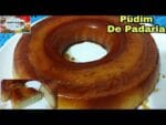 PUDIM DE PADARIA MUITO FÁCIL.