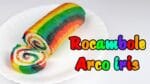 Rocambole Arco Iris | Como Fazer Rocambole Arco Íris | Cakepedia
