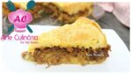 TORTA DE MANDIOCA COM CARNE DESFIADA (AIPIM)