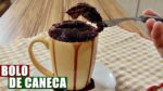 BOLO DE CANECA NO MICROONDAS FÁCIL E RÁPIDO | Menino Prendado