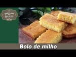 Bolo de milho – Lembranças com água na boca – Chef Taico