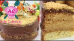 BOLO DE PAÇOCA RECHEADO (ESPECIAL FESTA JUNINA)