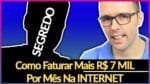 Como FATURAR R$ 7 MIL Por MÊS Na Internet | Conversa Com Leonardo David | Alex Vargas