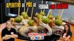 Como Fazer Aperitivo de Pão de Forma com Salame – Tv Churrasco