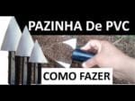 Como fazer uma pazinha de PVC para horta e Jardim
