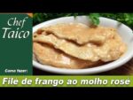 Filé de frango ao molho rosé – Chef Taico