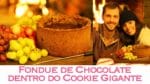 FONDUE de CHOCOLATE servido no COOKIE GIGANTE – Campos do Jordão | TPM, pra que te quero?