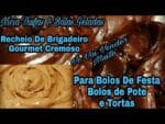 Recheio De Brigadeiro gourmet Cremoso Para Bolos De Festa Bolos De Pote e Tortas.
