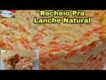 Recheio para Lanches Naturais Ou Salada de Frango Fria.