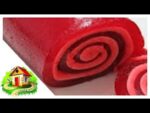 Rocambole de Gelatina com Marshmallow Culinária em Casa