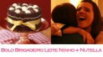 BOLO de BRIGADEIRO de LEITE NINHO e NUTELLA     + Festa Surpresa! |  TPM, pra que te quero?
