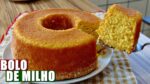BOLO DE MILHO DE LATINHA DE LIQUIDIFICADOR SUPER FÁCIL | Menino Prendado