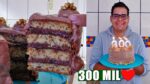 BOLO DE NOZES DELICIOSO | ESPECIAL 300 MIL INSCRITOS ❤ | Menino Prendado