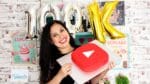 Bolo do Youtube | Comemoração aos 100.000 Inscritos do Canal | Cakepedia