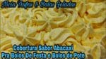 Cobertura perfeita pra trabalhar com bico de confeitar.