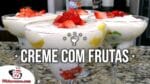Como Fazer Creme com Frutas – Tv Churrasco