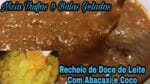 Recheio de Doce de Leite Com Abacaxi e Coco .