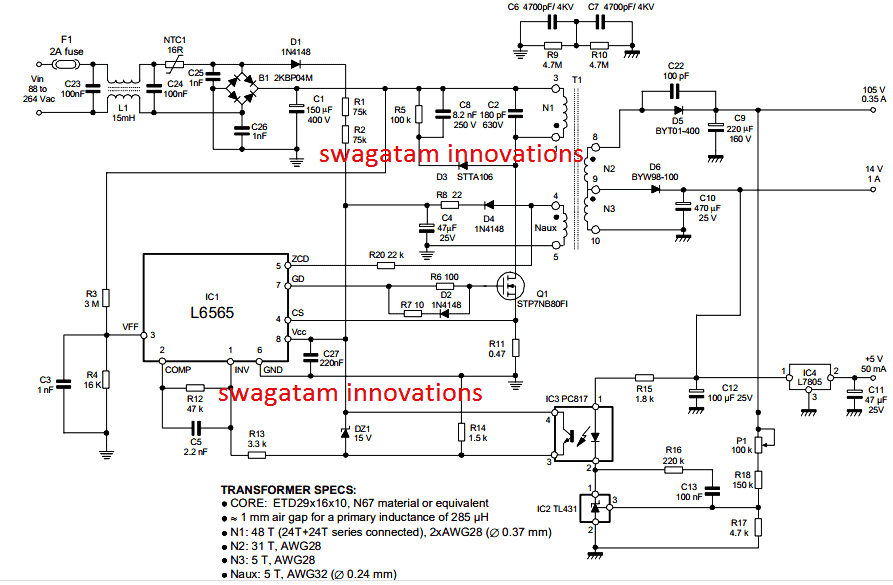 Diagrama de circuito