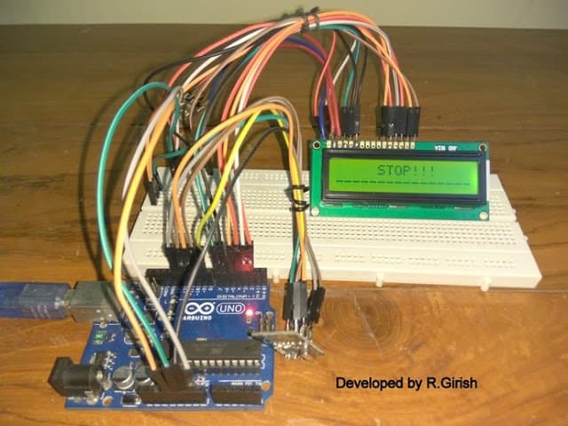 Circuito Sensor de Estacionamento Reverso de Carro com Alarme 19 Receptor: