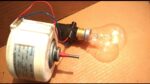 Gerador de energia gratuito de um motor de indução morto DIY