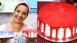 Aprenda a colocar a Glaçagem colorida no bolo – super fácil
