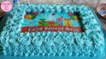 BOLO DE ANIVERSÁRIO SIMPLES PARA INICIANTES (3,8Kg)- PARTE 2 – CONFEITANDO E FINALIZANDO