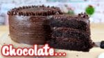 Bolo de Chocolate | O Melhor Bolo de Chocolate do Mundo | Molhado, Macio, Sabor Intenso a chocolate