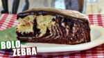 BOLO MESCLADO COM CHOCOLATE | BOLO ZEBRA | Menino Prendado