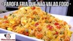 Como Fazer Farofa Fria que Não Vai ao Fogo (Farofa para Churrasco) – Tv Churrasco