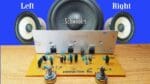 Como fazer o Amplificador TDA2030 Canal esquerdo Subwoofer e Canal Direito em casa