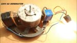 Faça um gerador AC de lâmpada de energia livre de 220V DIY