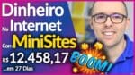 MINISITES Como Ganhar Dinheiro Na Internet Com Minisites【Passo A Passo】