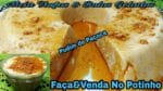 PUDIM DE PAÇOQUINHA UMA DELÍCIA E MUITO FÁCIL DE FAZER Sem forno Sem Ovos.