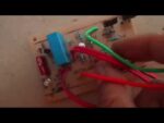 Retificador controlado com 2 scrs e 2 diodos