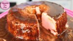 SORVETÃO CREMOSO DE MORANGO COM CALDA DE CHOCOLATE | RECEITAS DA CRIS