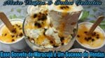 SORVETE DE MARACUJÁ SUPER FÁCIL E MUITO VENDIDO.