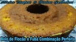 BOLO DE FLOCÃO DA VOVÓ SIMPLES E MUITO FÁCIL DE FAZER.